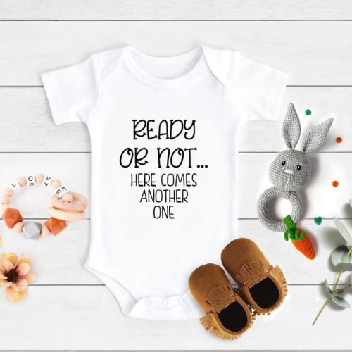 Second pregnancy Announcement Onesie