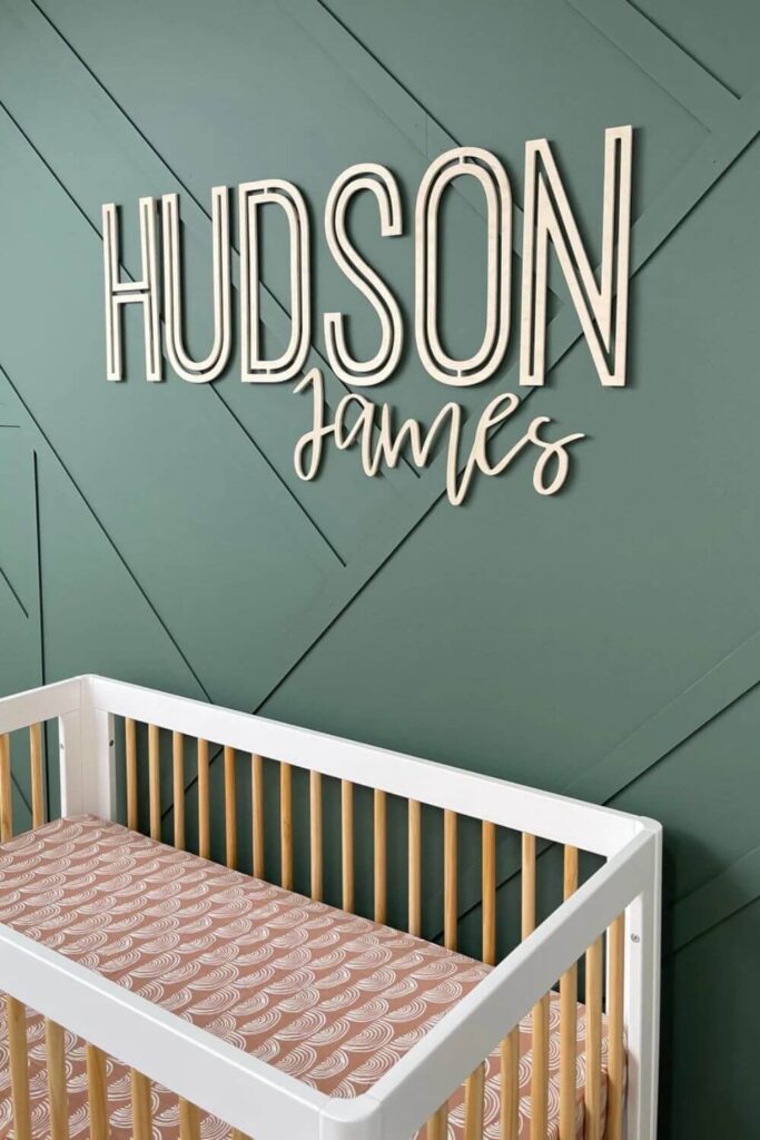valentine nursery reveal