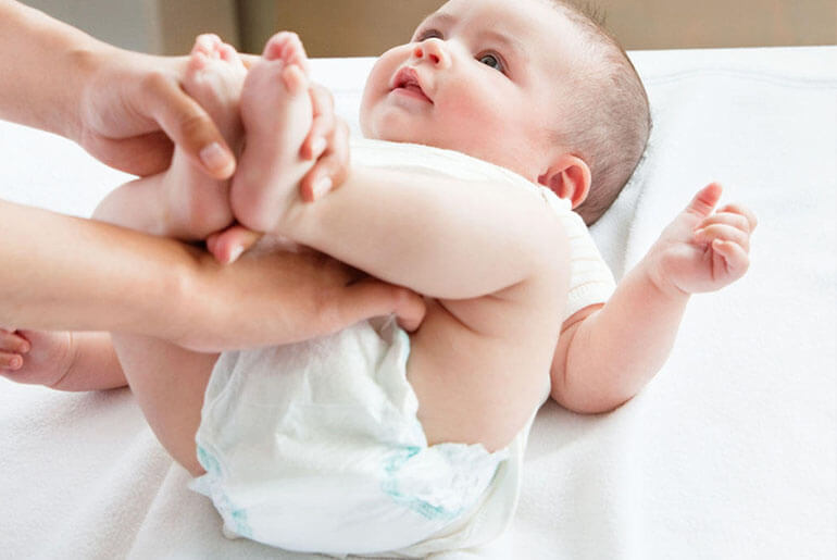 help gassy baby poop