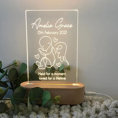 Stillborn Baby Memorial Plaque