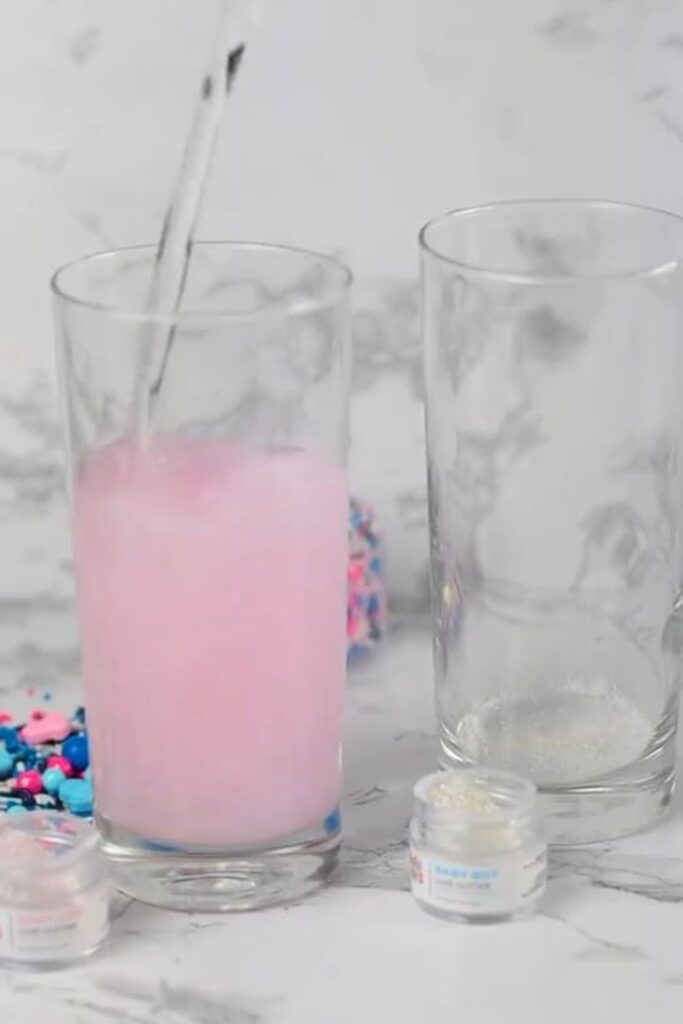 Colored Party Drinks