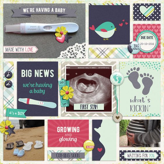 Pregnancy Memory Scrapbook