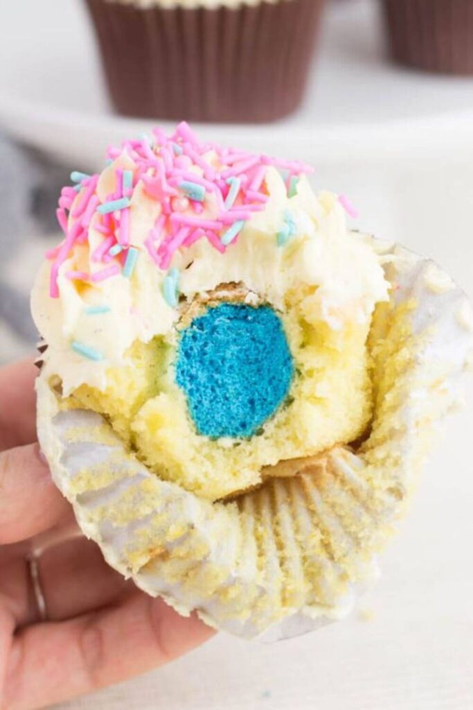 gender Reveal Cupcakes