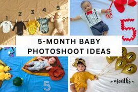 5-Month Baby Photoshoot Ideas